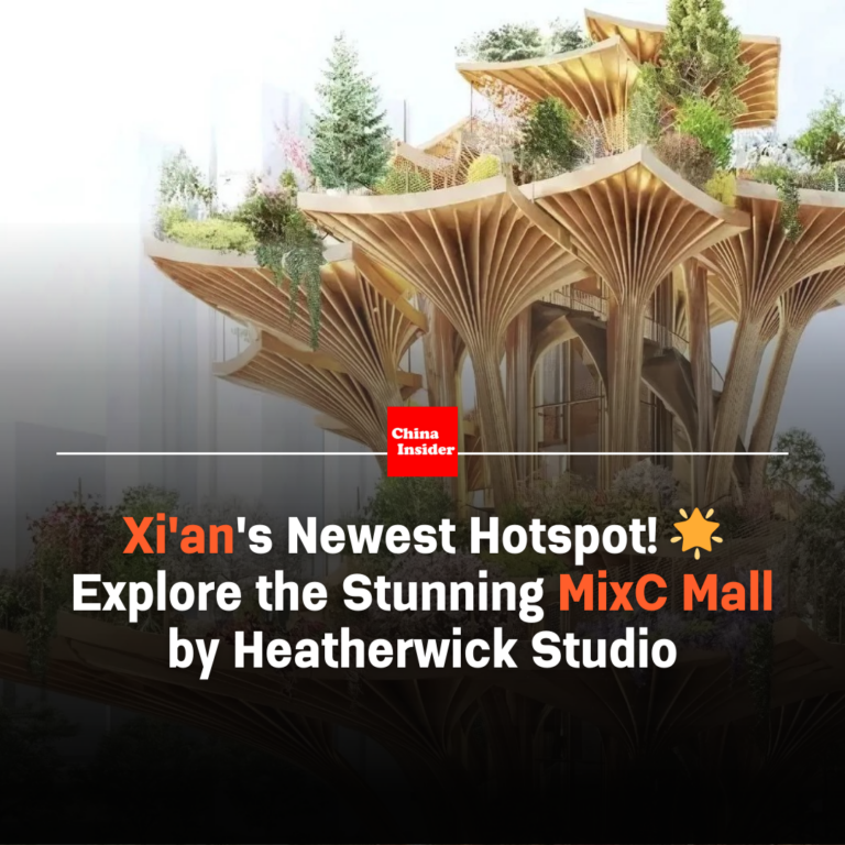 WP Cover_Xi'an's Newest Hotspot! 🌟 Explore the Stunning MixC Mall by Heatherwick Studio